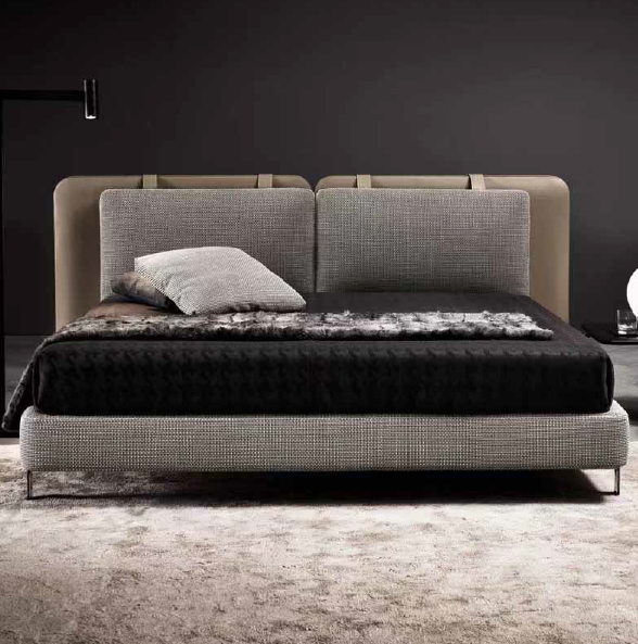 Sleek Low-Profile Bed